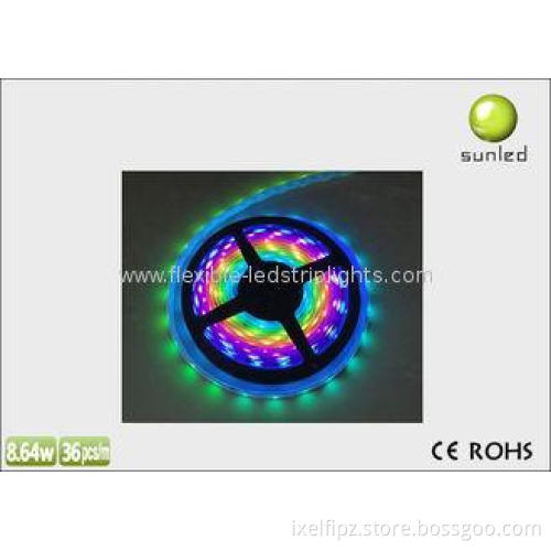 5050 red / green / blue Flexible Magic Led Strip Lights For